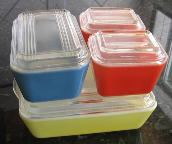 Corning Pyrex Refrigerator Dishes