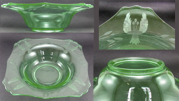 Diamond #  99 Charade Console Bowl