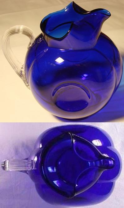 Dunbar #5207 Cobalt Blue Pitcher