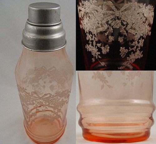 Dunbar #3053 Spiral Optic Cocktail Shaker