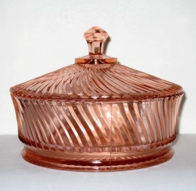 Federal Diana Covered Candy Box