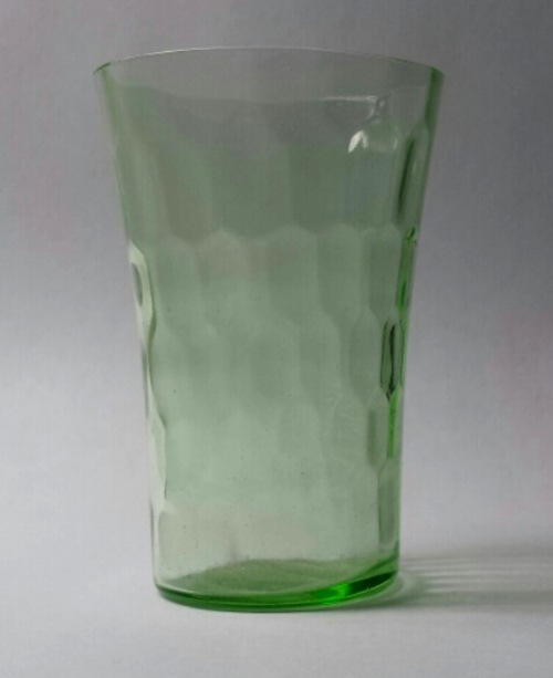 Federal Hexagon Optic Shot Glass