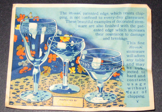 Libbey NoNik Advertisement