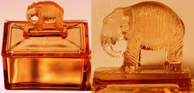 Greensburg #   2 Elephant Cigarette Box