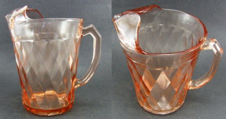 Hazel-Atlas #1876 Pressed Water Pitcher