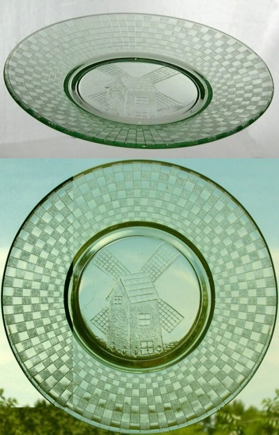 Hazel-Atlas Checkerboard Plate