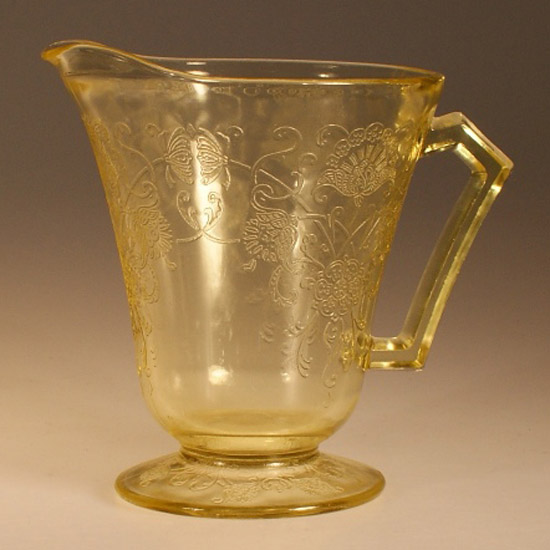 Hazel-Atlas Florentine #2 (Poppy) Pitcher