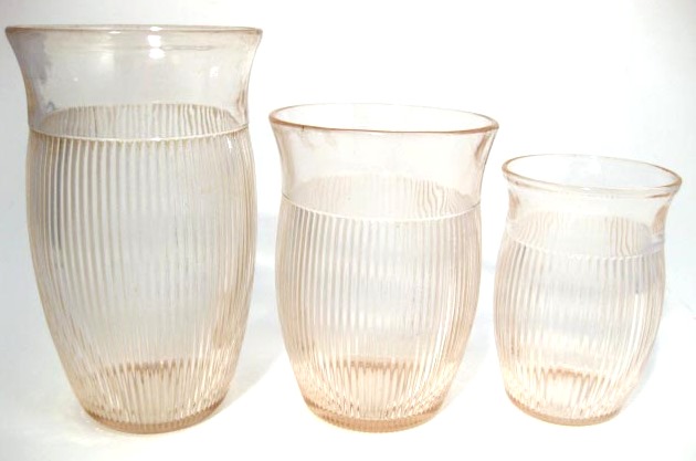 Hazel-Atlas #9939 Fine Rib Tumblers