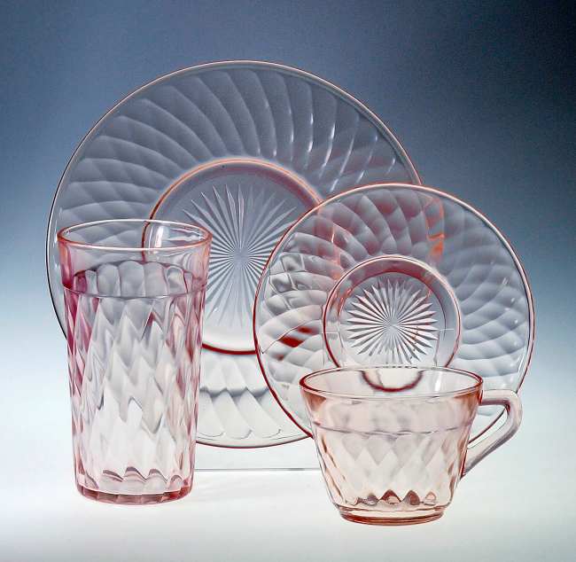 Hazel-Atlas Diamond Tableware