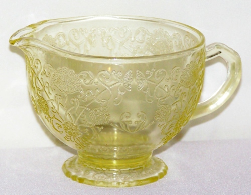 Hazel-Atlas Florentine #1 (Poppy #1) Creamer