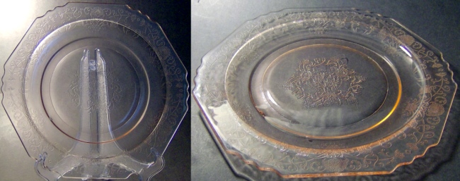 Hazel-Atlas Florentine #1 (Poppy #1) Dinner Plate