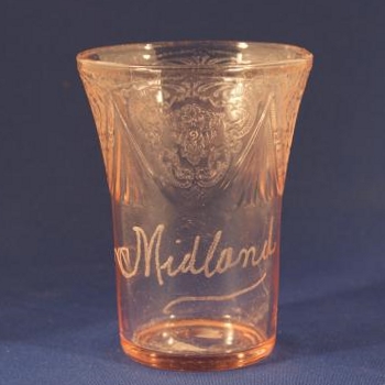 Hazel-Atlas Royal Lace Tumbler