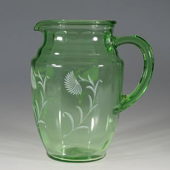 Hazel-Atlas #1816 "Aster" Pitcher