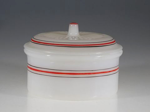 Hazel-Atlas #0-759 Platonite Refrigerator Jar