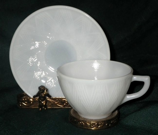 Hazel-Atlas Starlight Cup & Saucer