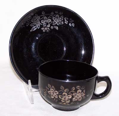 Hazel-Atlas Ovide Cup and Saucer
