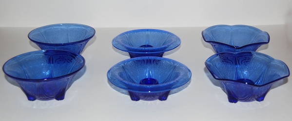 Hazel-Atlas Royal Lace Candleholders
