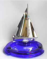 Hazel-Atlas Sailboat Ash Tray