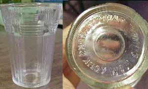 Hazel-Atlas Criss-Cross Tumbler