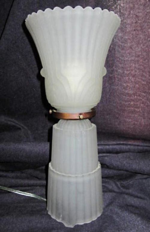 Houze Glass Frosted Clear Lamp