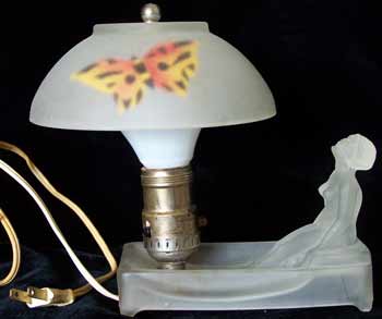 Houze Lamp w/ Reclining Nude