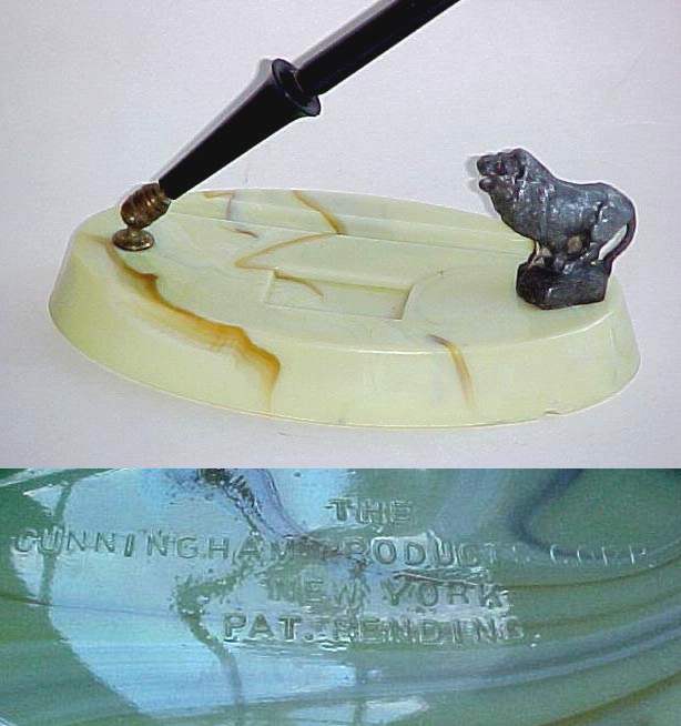 Houze Pen Holder w/ Lion