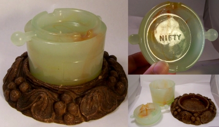 Houze Two-Part Nifty Ashtray w/ Syrocco Base