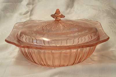 Jeannette Adam Bowl with Lid