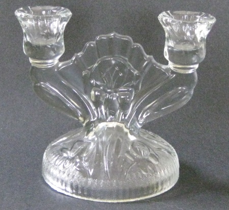 Jeannette # 387 Iris Duo Candlestick