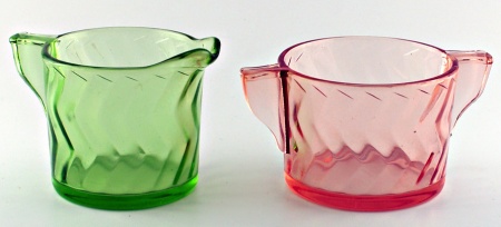 Jeannette Zig Zag Cream & Sugar