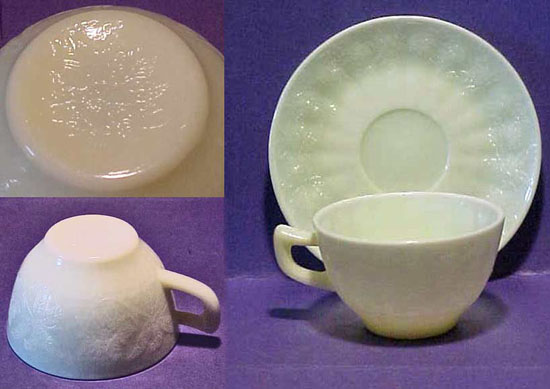 Jeannette Floral (Poinsettia) Cup and Saucer