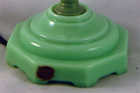 Jefferson Lamp Base Closeup