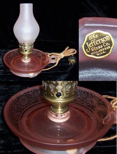 Jefferson Glass Lamp