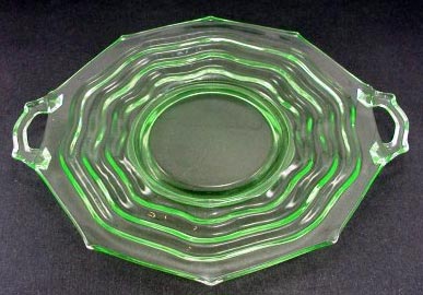 Jenkins #190 Tea Room Handled Plate
