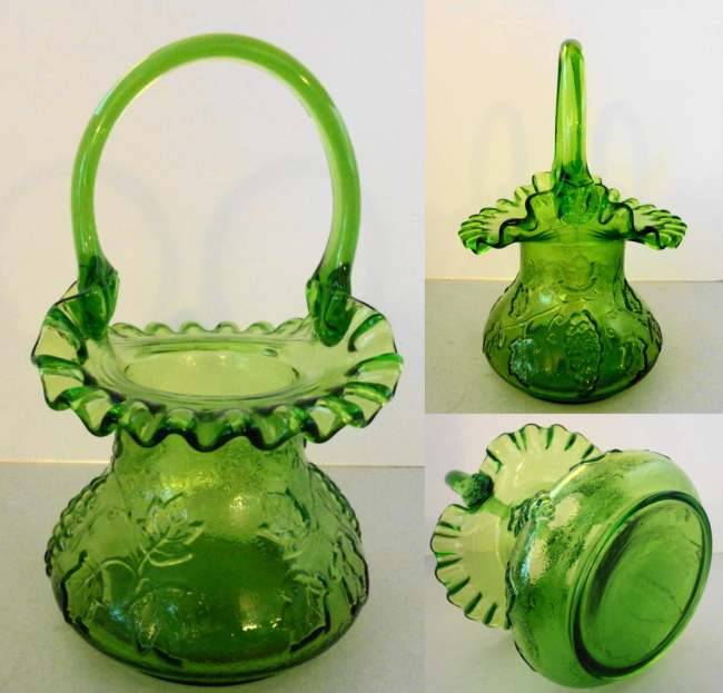 Kanawha Grape Pattern Basket