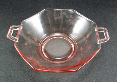 Lancaster # 923 Octagon Handled Nappy