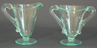 Lancaster # 835 Sugar & Creamer