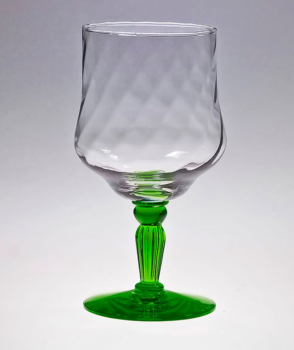 Libbey #8157 Floridian V.O. Bi-Color Goblet