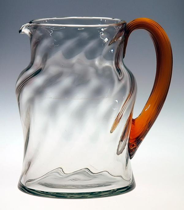 Libbey #7100 Venetian Optic Jug