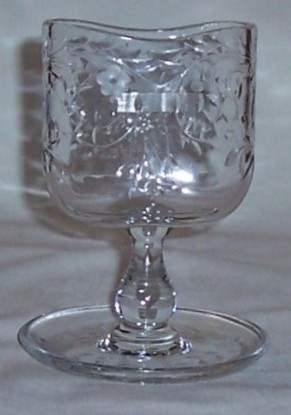 Libbey Cigarette Holder w/ Unknown Cutting
