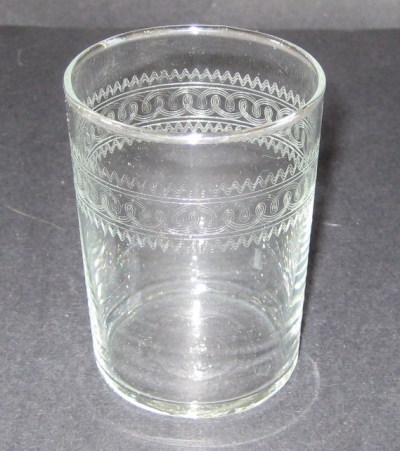 Libbey Needle-Etched Tumbler