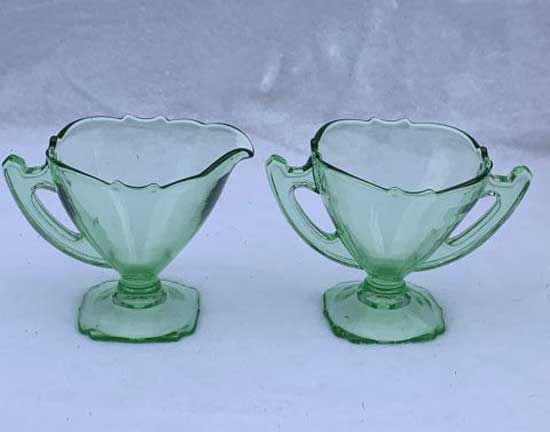 Liberty Works Rounded Square Cream and Sugar