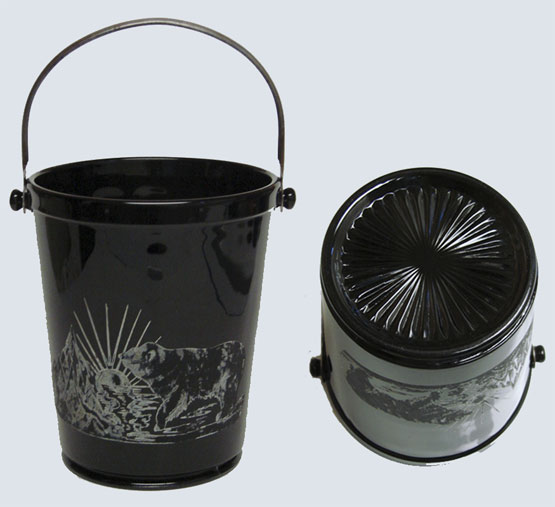 Liberty Works Ice Bucket with Bear Cutting