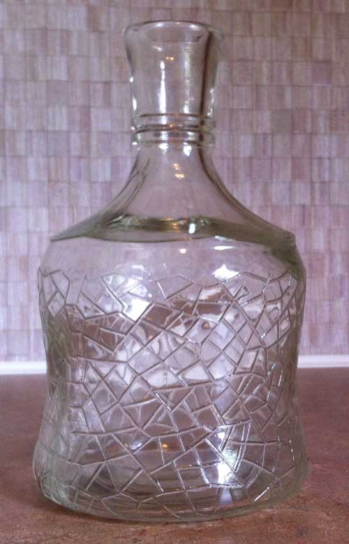 MacBeth-Evans Crackle Bottle