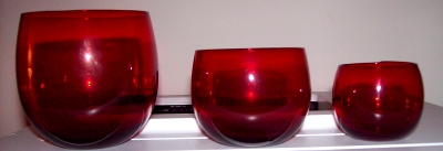 Macbeth-Evans Roly-Poly Tumblers