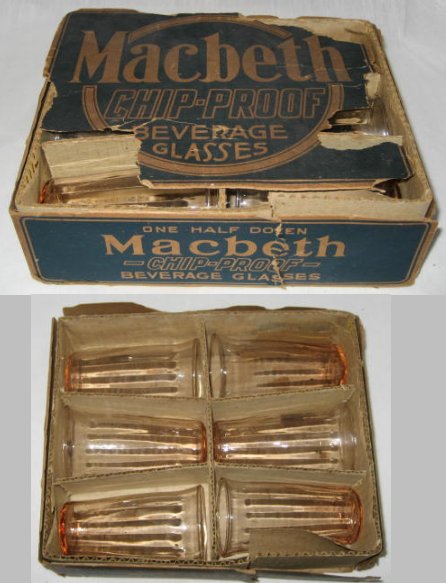 Macbeth Glass Set