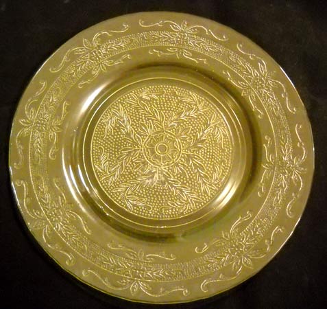 Macbeth-Evans S Pattern "Stippled Rose Band"  Plate