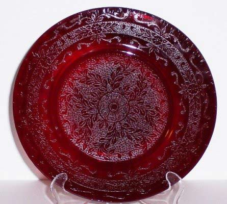 Macbeth-Evans S Pattern"Stippled Rose Band" Plate