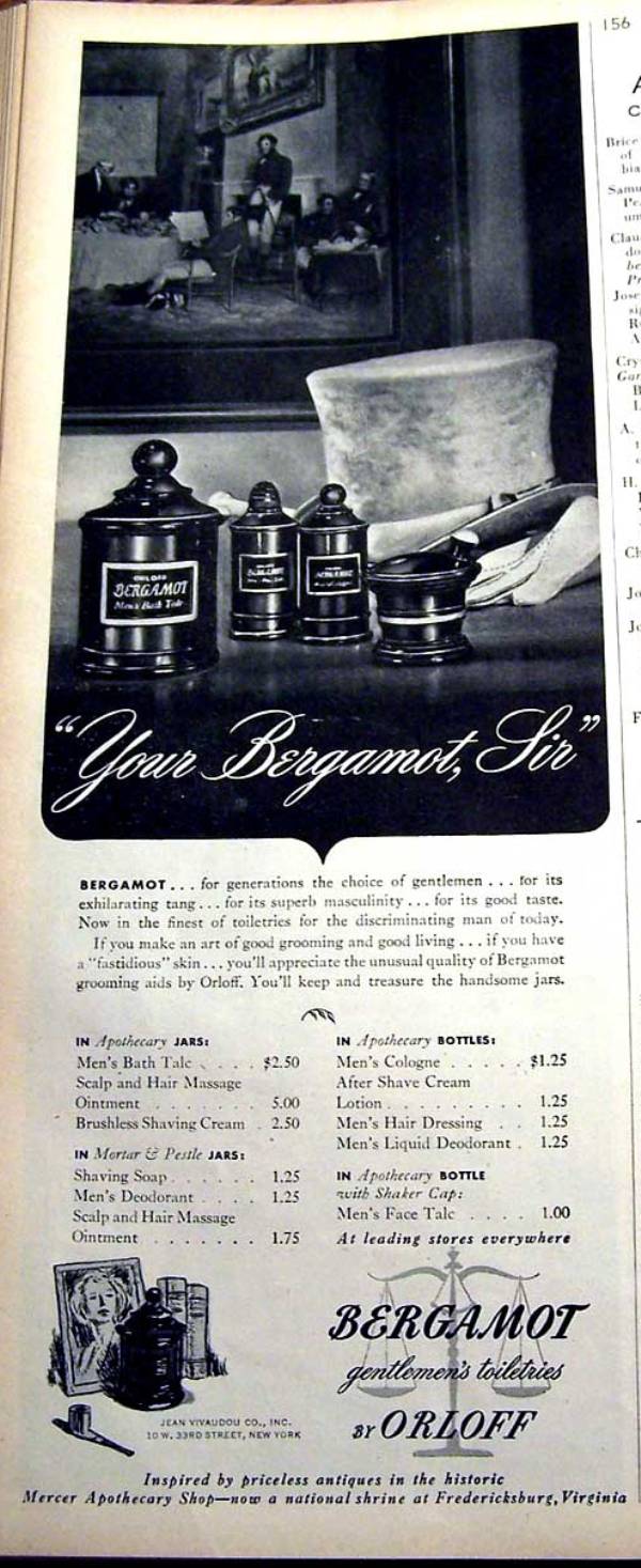 Bergamot by Orloff Ad