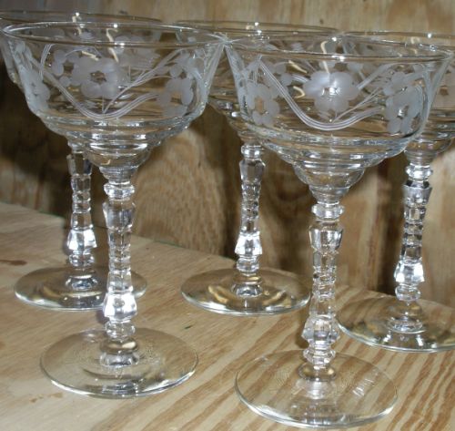 Libbey / Rock Sharpe #3005-7 Stems